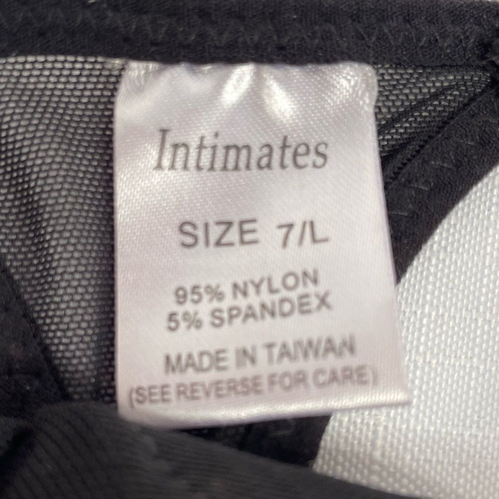 BLACK SEQUIN G-STRING SIZE 7 by INTIMATES NWOT - Picture 4 of 5